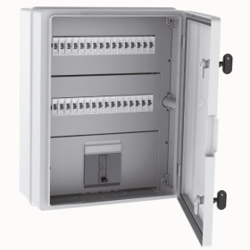 Enclosure with Plate For MCB 40x50x20 cm - Thumbnail