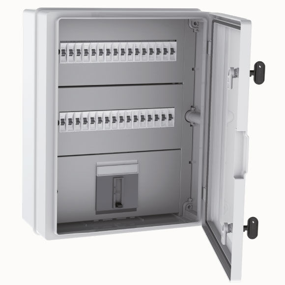 Enclosure with Plate For MCB 40x50x20 cm