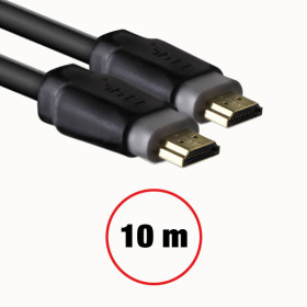HDMI Kablo  2.0V 19+1 19 PİN PLUG ( GOLDEN PLATED ) 10 Mt