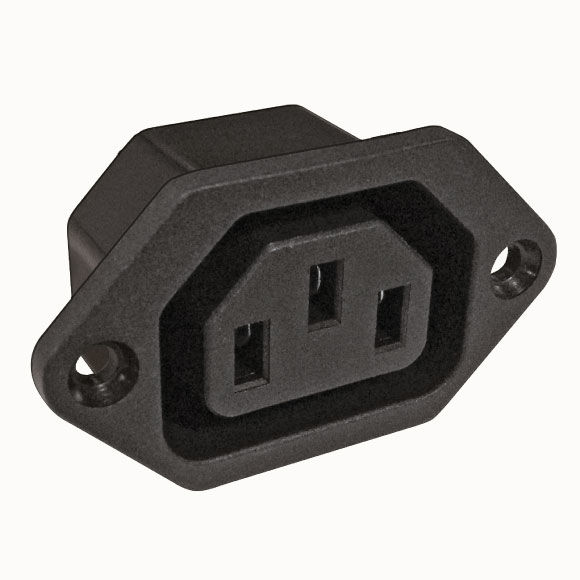 IEC C13 10A Screwed IEC sockets 