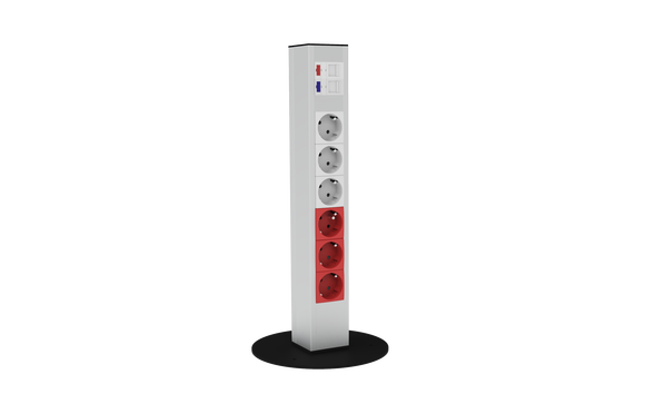 Kolon Grubu - 3 Sebeke + 3 UPS + 1 Cat 6 + 1 Cat 3 U62