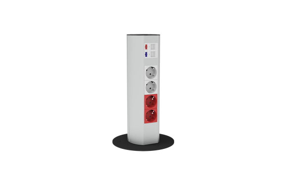 Kolon Grubu - 4 Sebeke + 4 UPS + 2 Cat6 + 2 Cat3