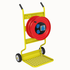 M120 Cable Reel with Metal Body 1(3x16A) CEE Socket +  2(1x16A) Panel Socket - 3