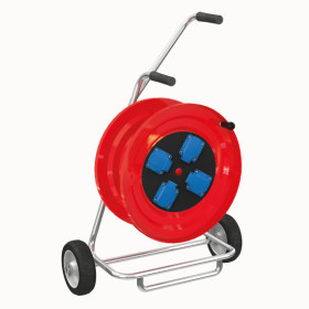 M120 Cable Reel with metal body 4(1x16A) Panel Socket + Signal - 2