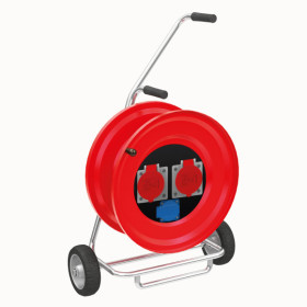 M130 Cable Reel with Metal Body 1(5x16A) CEE +  1(1x16A) Panel Socket - 2