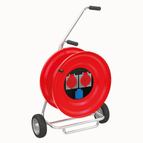 M130 Cable Reel with Metal Body 2(4x25A) CEE +  1(1x16A) Panel Socket - 2