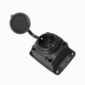 Rubber Wall Mounting Socket  