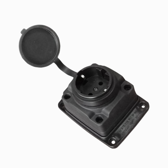 Rubber Wall Mounting Socket 