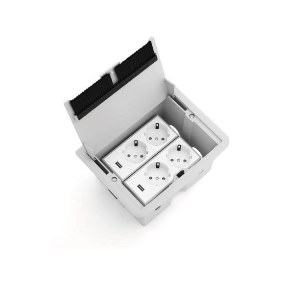 Socket Case with Plastic Body 126x175x104mm - 1