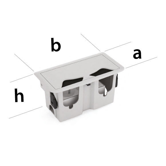 Socket Case with Plastic Body 126x175x104mm - 2