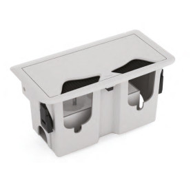 Socket Case with Plastic Body 80x170x103mm - 1