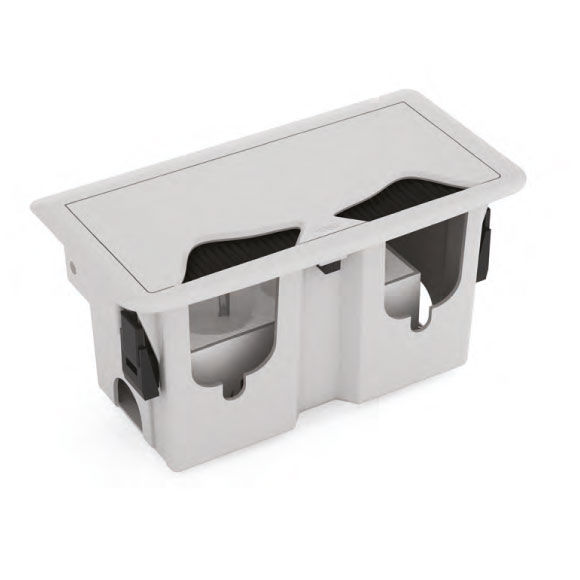 Socket Case with Plastic Body 80x170x103mm - 1