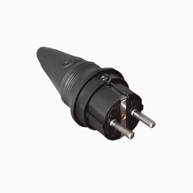 Kauçuk Düz Uzun Fiş