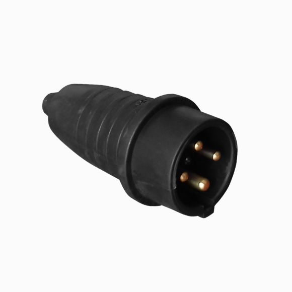 Three Phase Rubber 32A Plug 