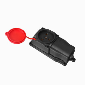Three Phase Rubber Socket  