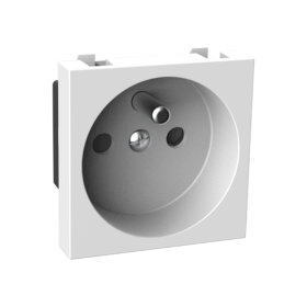 Tırnaklı Tek Klemensli Fransız Prizi