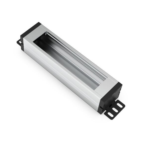 U52 Grup Priz Boş Modül Alüminyum Kasa - Kopya - 1