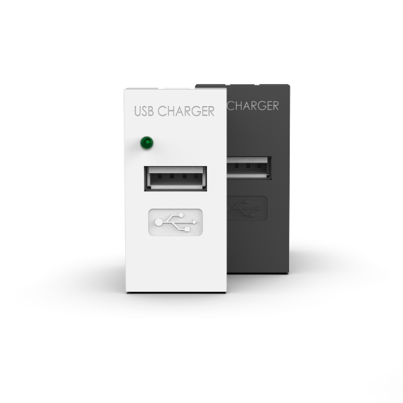 USB Şarj Cihazı 22.5x45 mm Tip A-1A